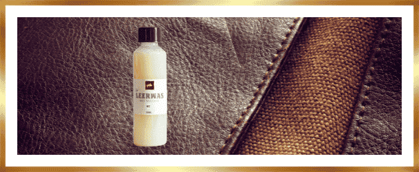 Leer onderhouden met bijenwas