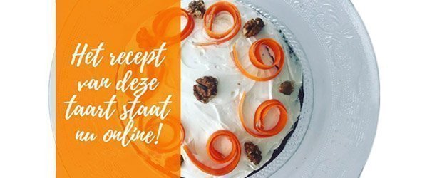 Gezonde Worteltaart met honing Lekkerhoning