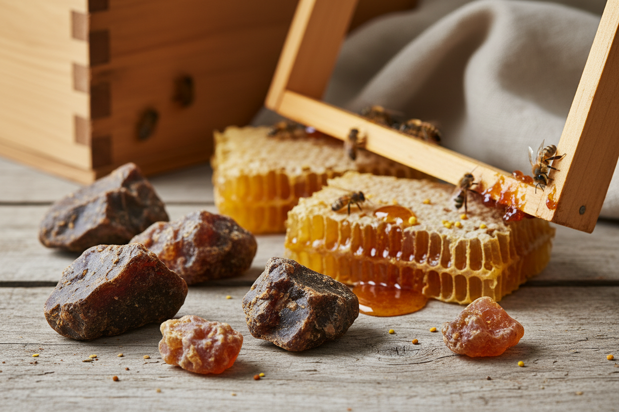 Propolis: een bijzonder product uit de bijenkorf 🐝✨