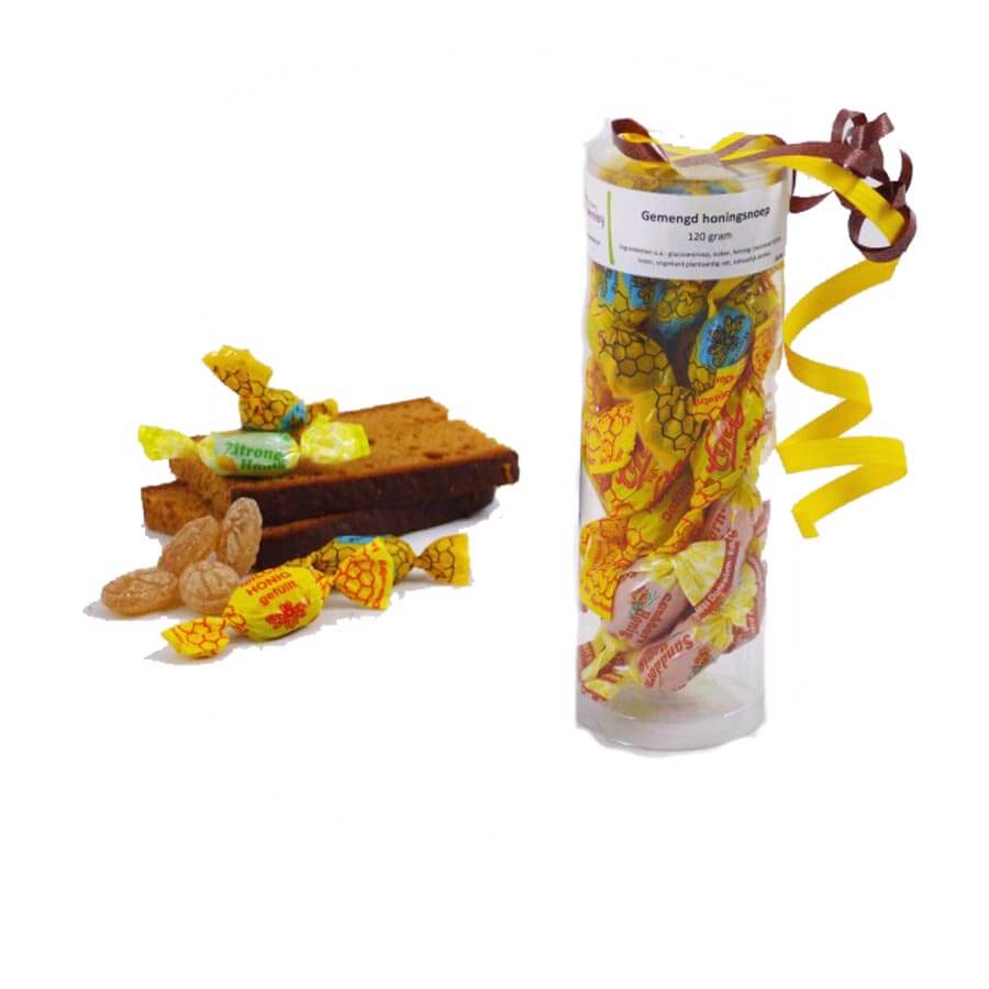 Gemengde honingsnoep- Lekkerhoning.nl