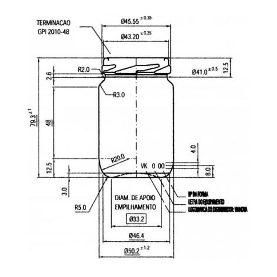 Glazen pot rond 106 ml hoge variant - per tray van 36 stuks- Lekkerhoning.nl