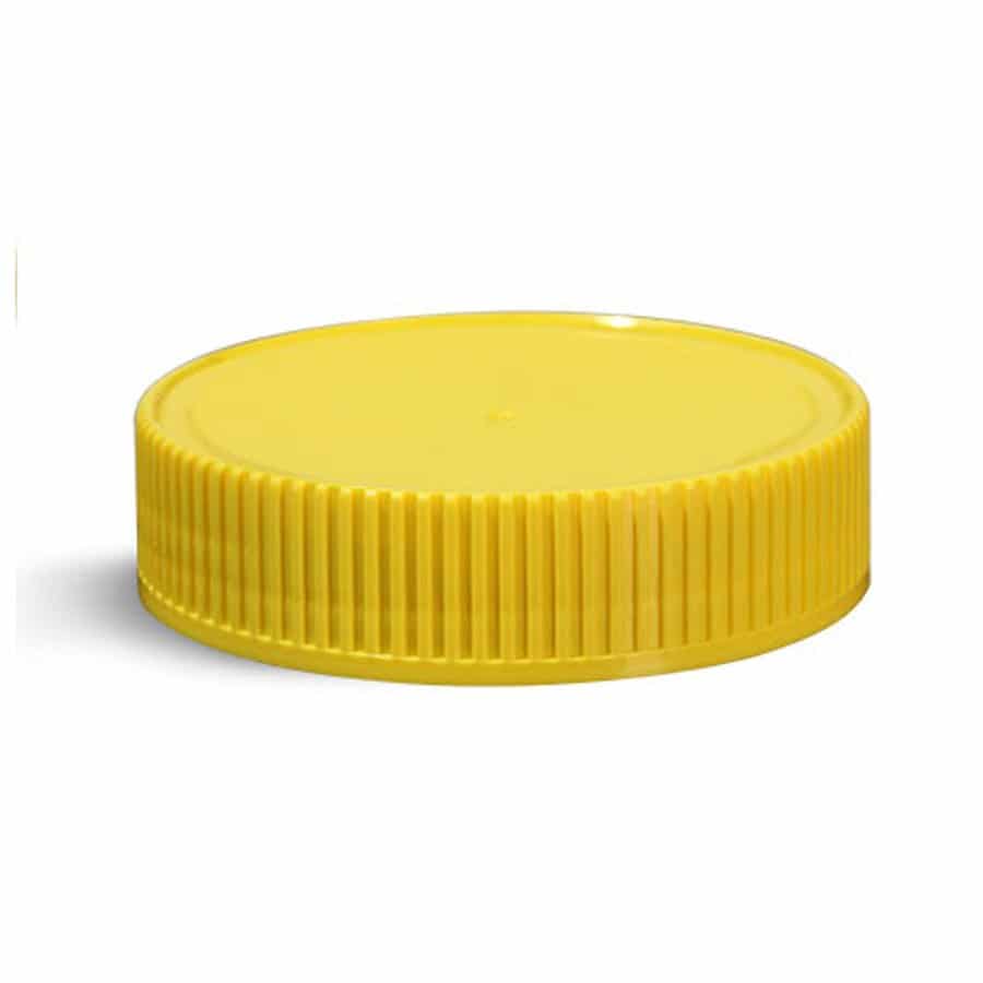 Glazen pot rond 405 ml met plastic deksel - per tray van 12 stuks- Lekkerhoning.nl