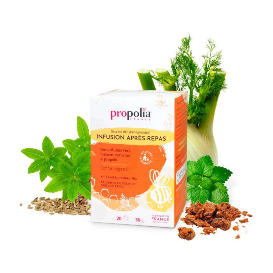 Kruidenthee met Propolis – Zachte Thee na de Maaltijd- Lekkerhoning.nl