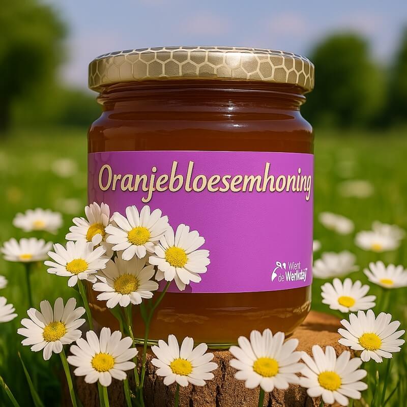 Oranjebloesemhoning- Lekkerhoning.nl