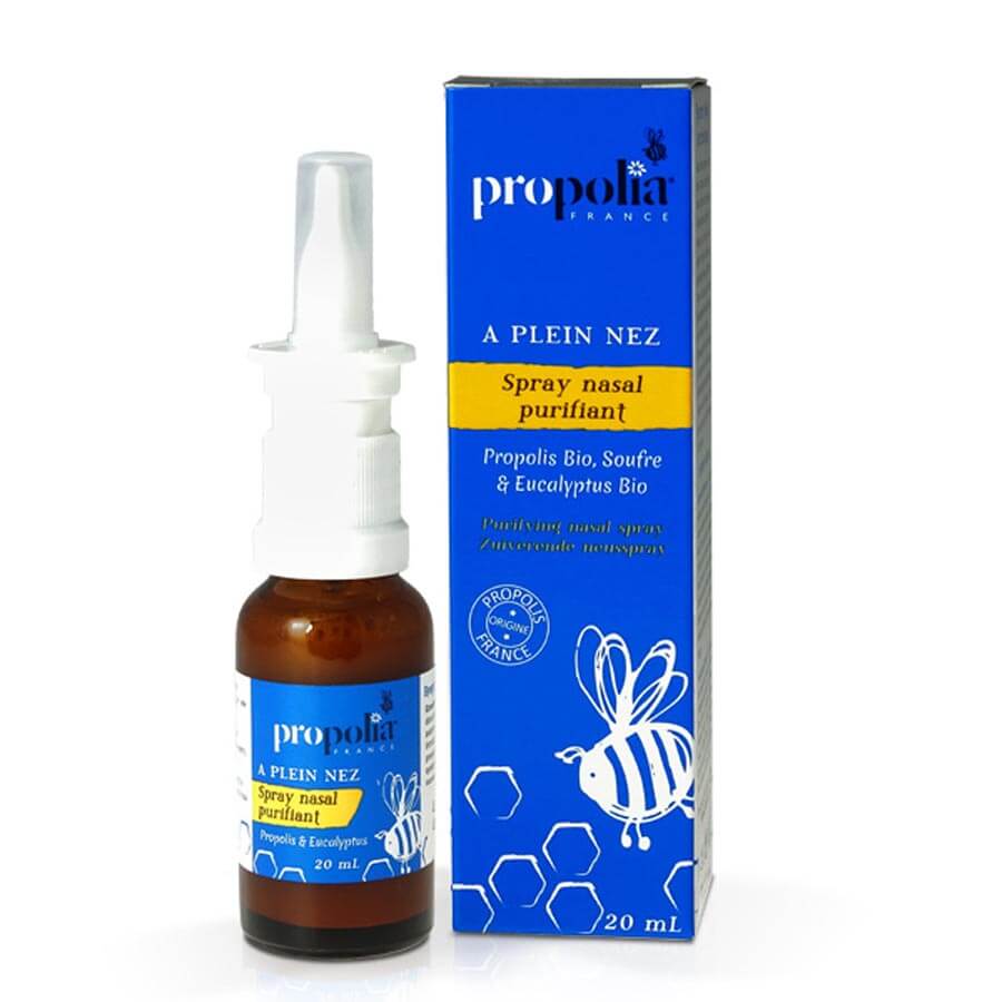 Propolis Neusspray Reinigend 20 ml – Natuurlijke Neushygiëne met Propolis- Lekkerhoning.nl