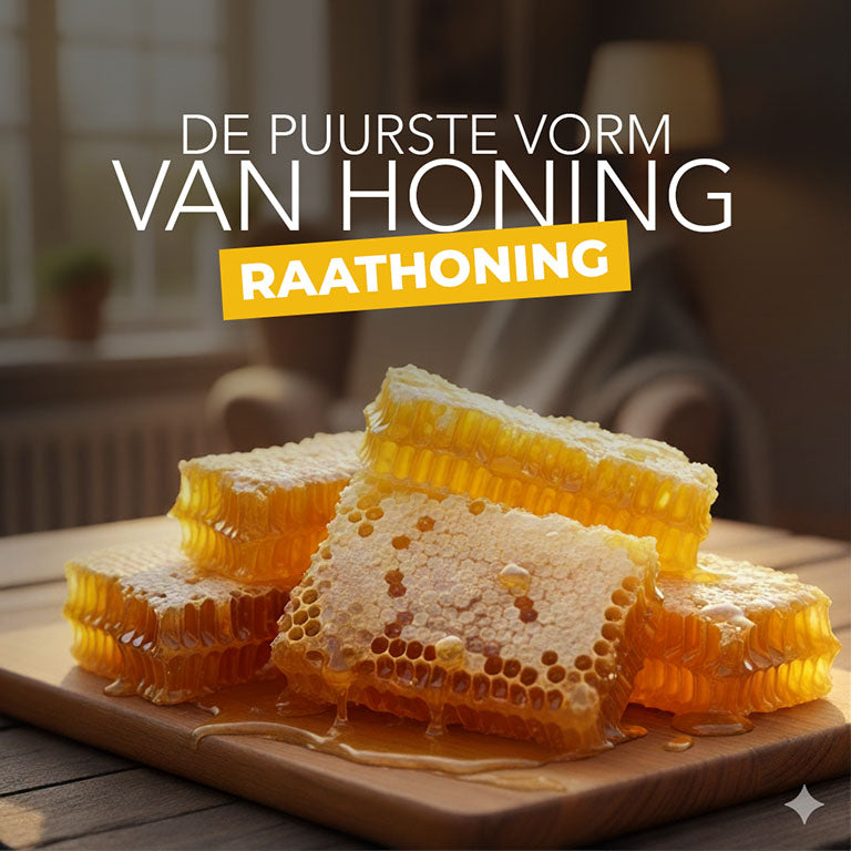 Raathoning – Pure Honingraat van de Imker