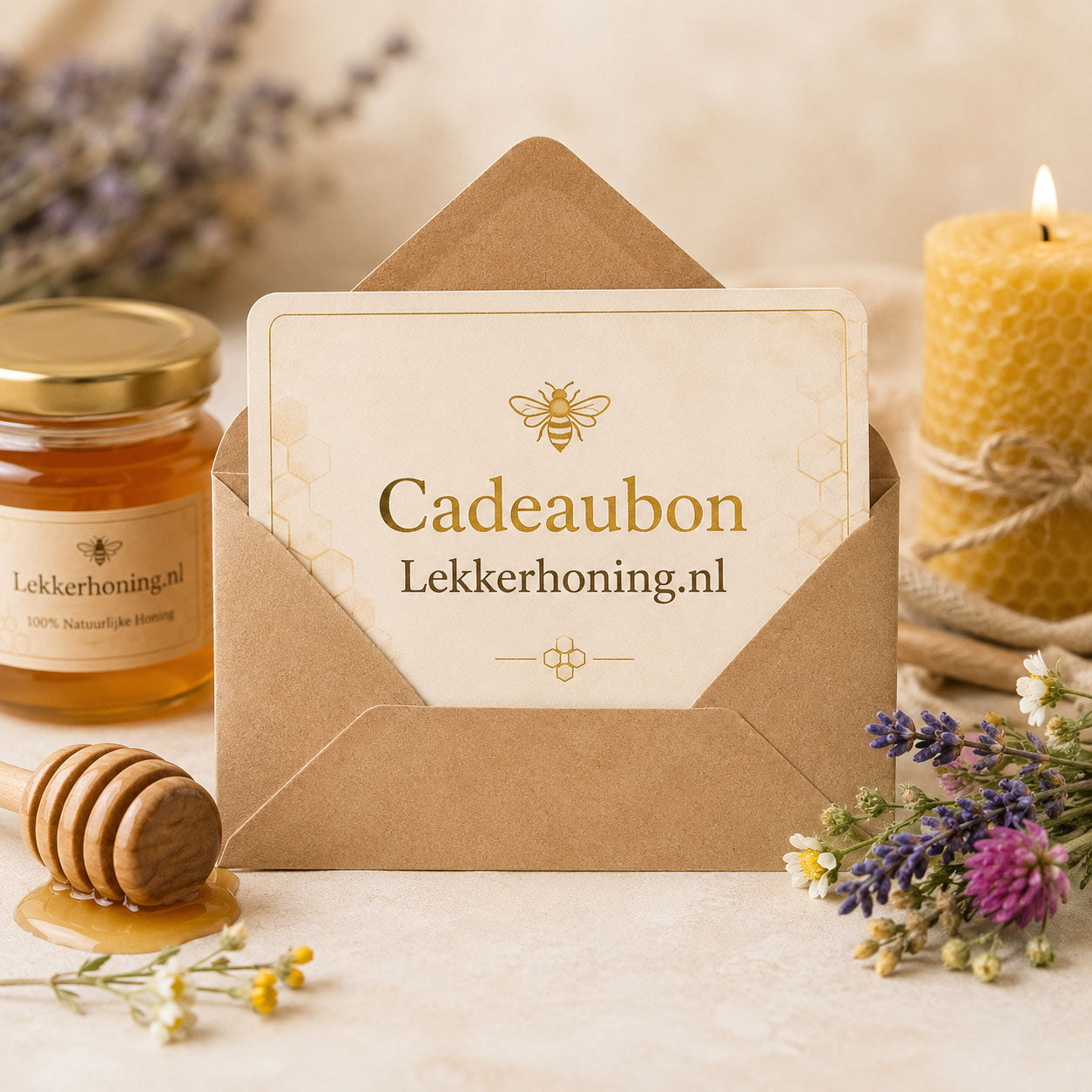 Cadeaubon Lekkerhoning.nl – het perfecte honingcadeau