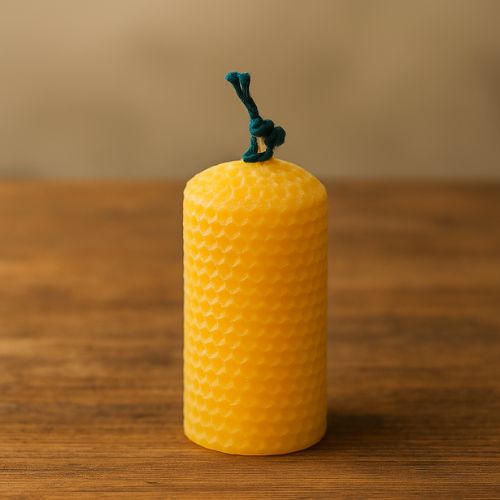 Gegoten raatkaars- Lekkerhoning.nl