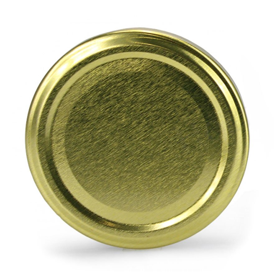 Glazen pot rond 375 ml - per tray van 20 stuks- Lekkerhoning.nl