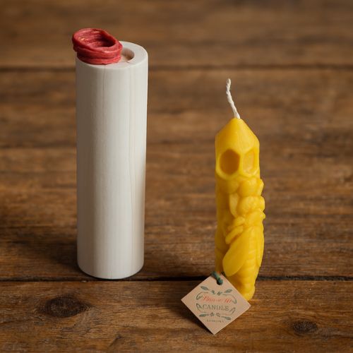 Kaarsmal koninginnebij- Lekkerhoning.nl