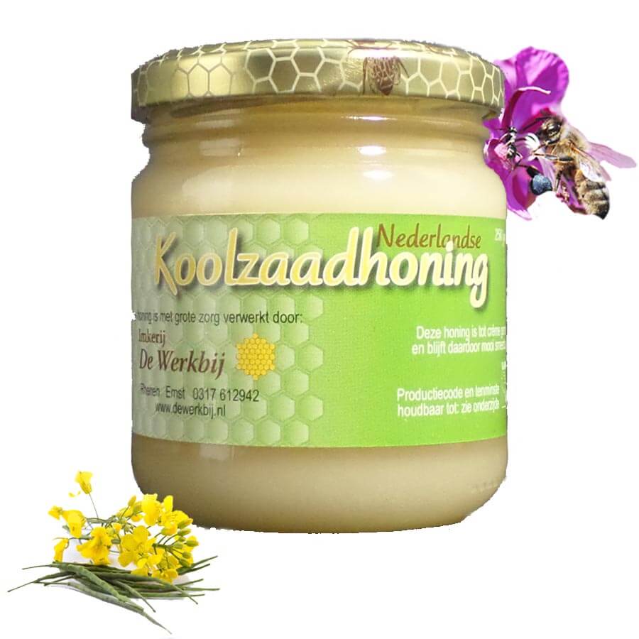 Koolzaadhoning- Lekkerhoning.nl