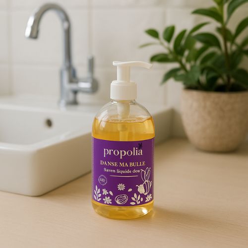 Milde vloeibare handzeep met honing en kokos- Lekkerhoning.nl