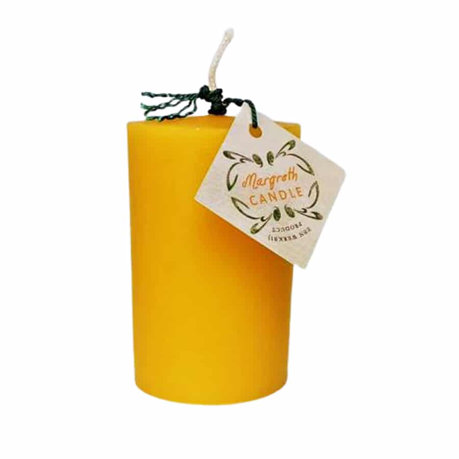 Moderne stompkaars- Lekkerhoning.nl