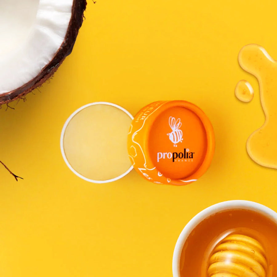 Natuurlijke lippenbalsem rijk aan honing- Lekkerhoning.nl