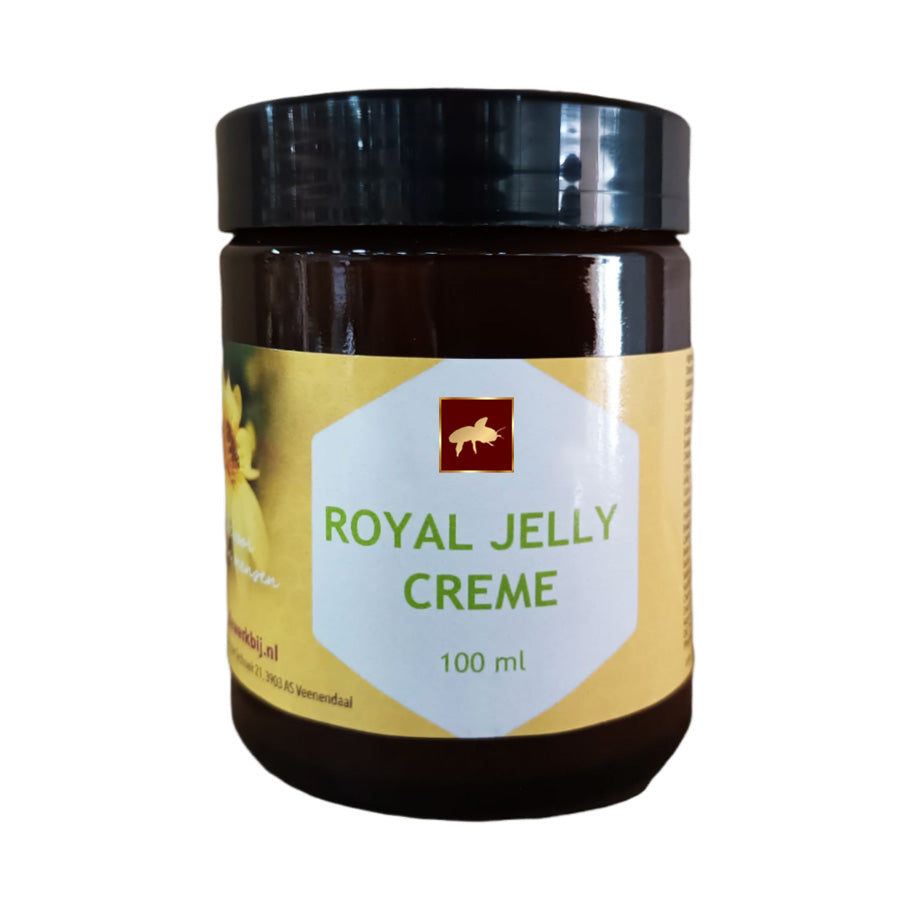 Royal Jelly Crème – Verzorgende Huidcrème met Koninginnengelei (120 ml)- Lekkerhoning.nl