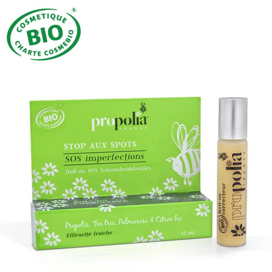SOS Onvolkomenheden Roller met Propolis – Gerichte verzorging voor de huid- Lekkerhoning.nl