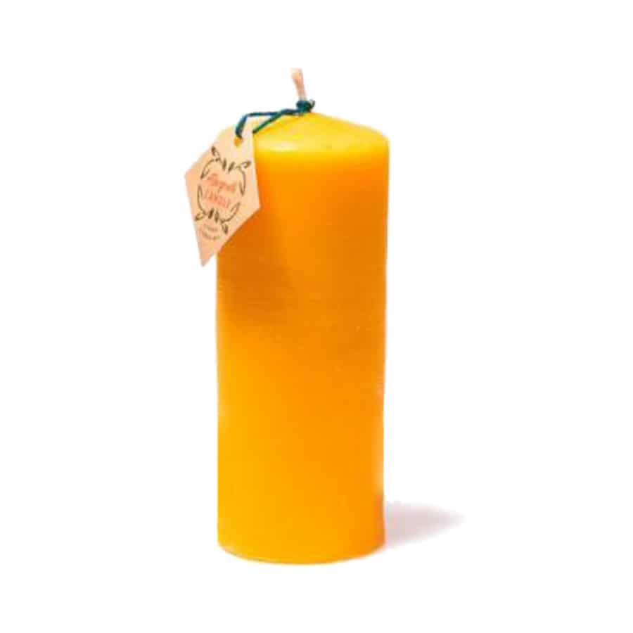 Stompkaars van 100% pure bijenwas- Lekkerhoning.nl
