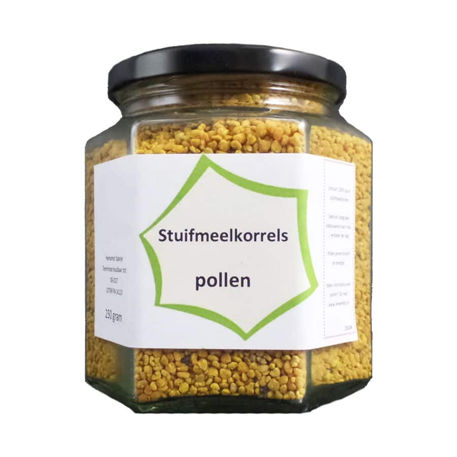 Stuifmeelkorrels (Bijenpollen) voor extra energie- Lekkerhoning.nl