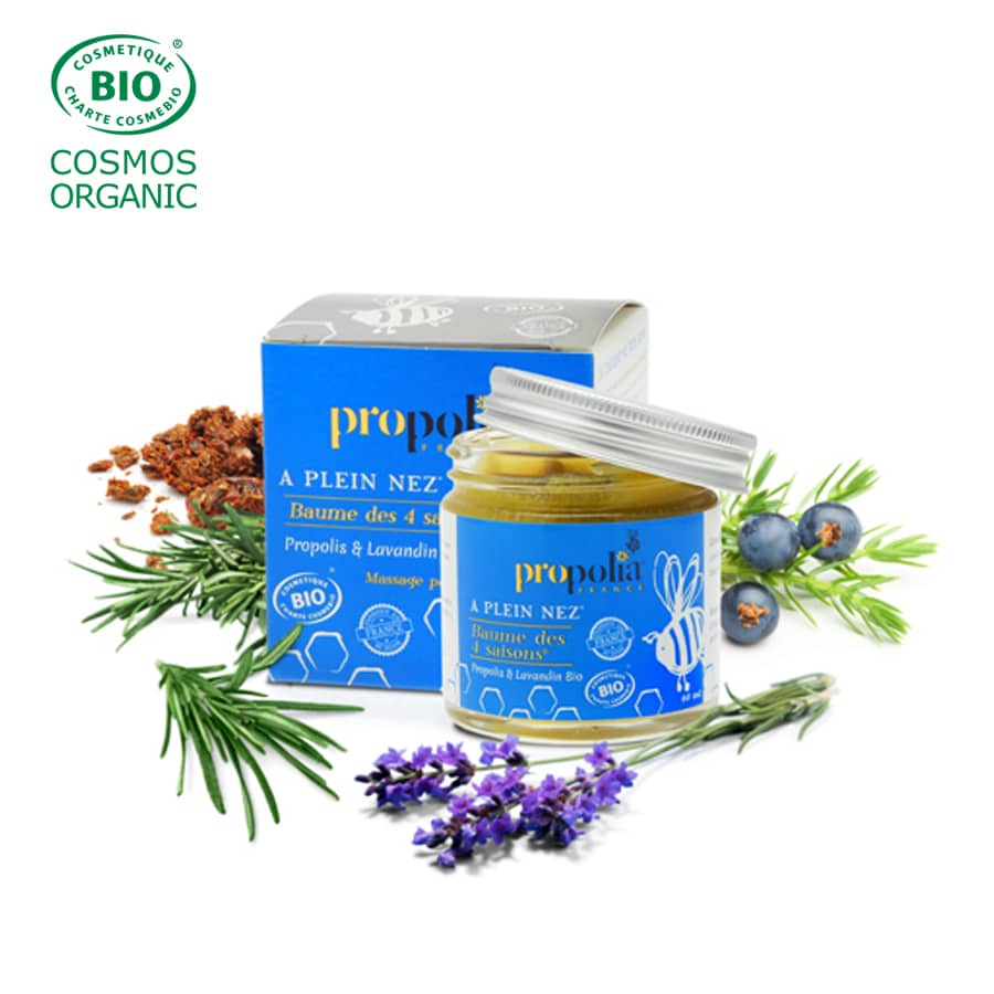 Vierseizoenenbalsem met Propolis – Verzorgende Balsem 60 ml- Lekkerhoning.nl