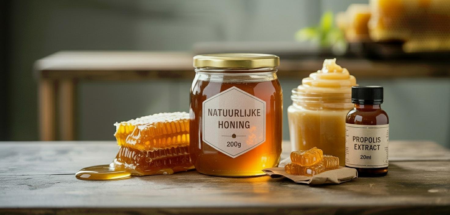 lekkerhoning-honingraat-propolis-extract-pure-honing-honingsnoep-honingcreme