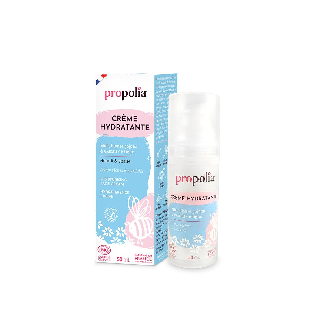 Propolia hydraterende gezichtscreme 50 ml - Lekkerhoning.nl
